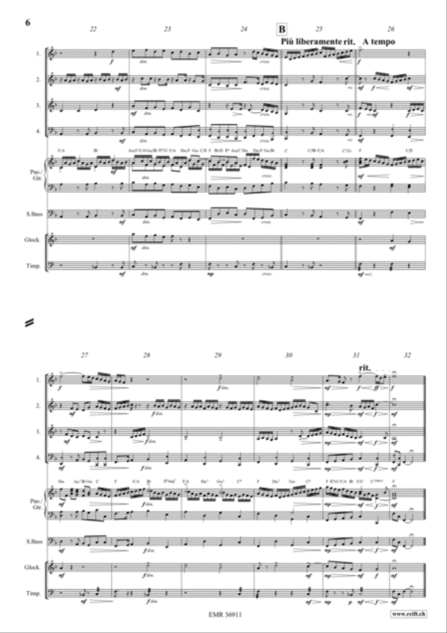 Trumpet Voluntary Trumpet Voluntary Woodwind Quartet scores gallery preview page 5