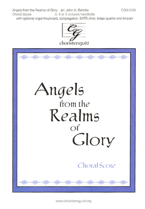 Book cover for Angels from the Realms of Glory - Choral Score