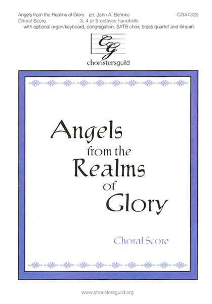 Angels from the Realms of Glory - Choral Score image number null