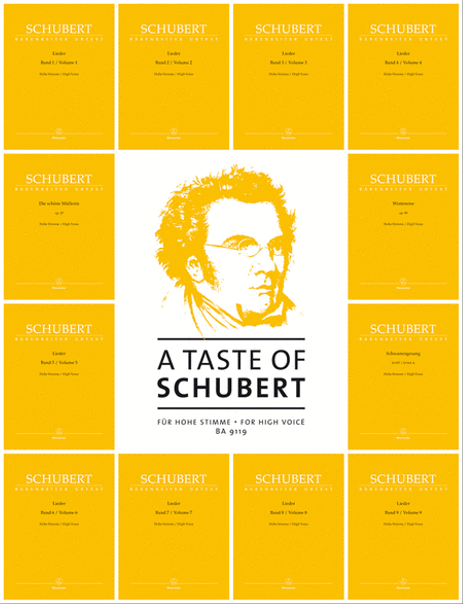 A Taste of Schubert for High Voice