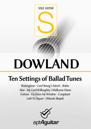 Book cover for Ten Settings of Ballad Tunes