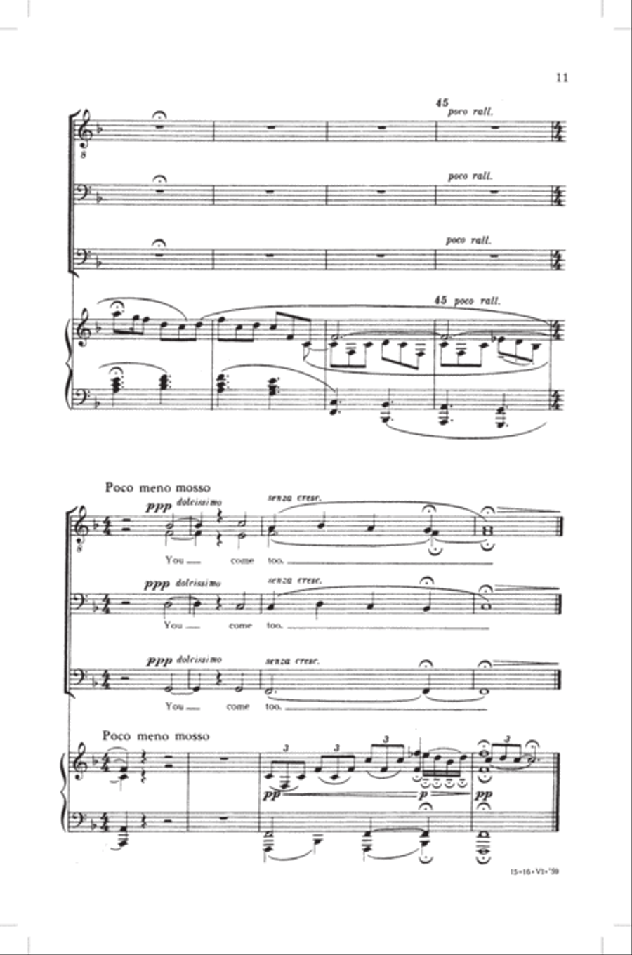 The Pasture 3-Part scores gallery preview page 10
