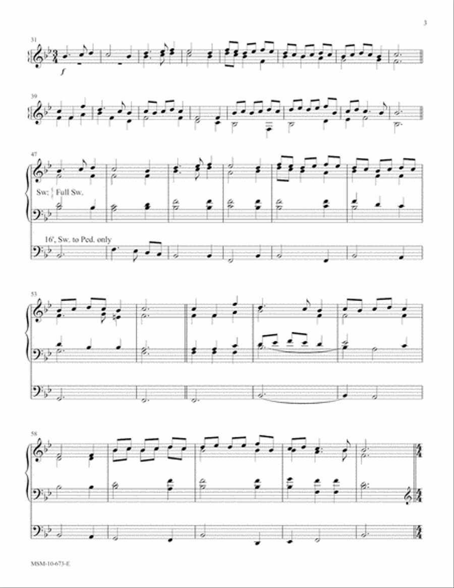 Two Trumpet Tunes from King Arthur (1691) Trumpet scores gallery preview page 3
