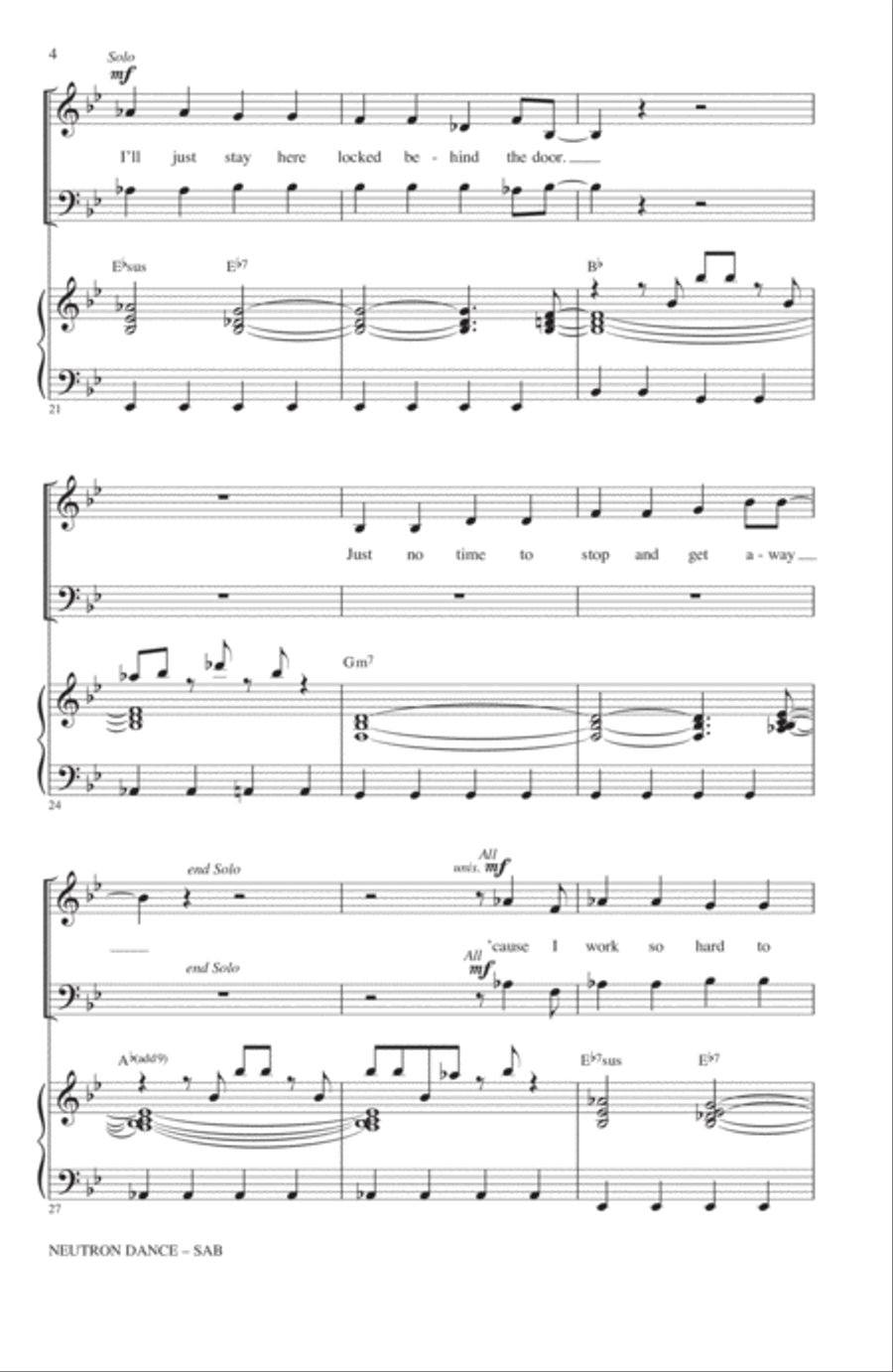 Neutron Dance 3-Part scores gallery preview page 3