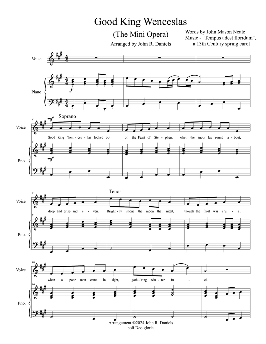 Good King Wenceslas (The Mini Opera) image number null
