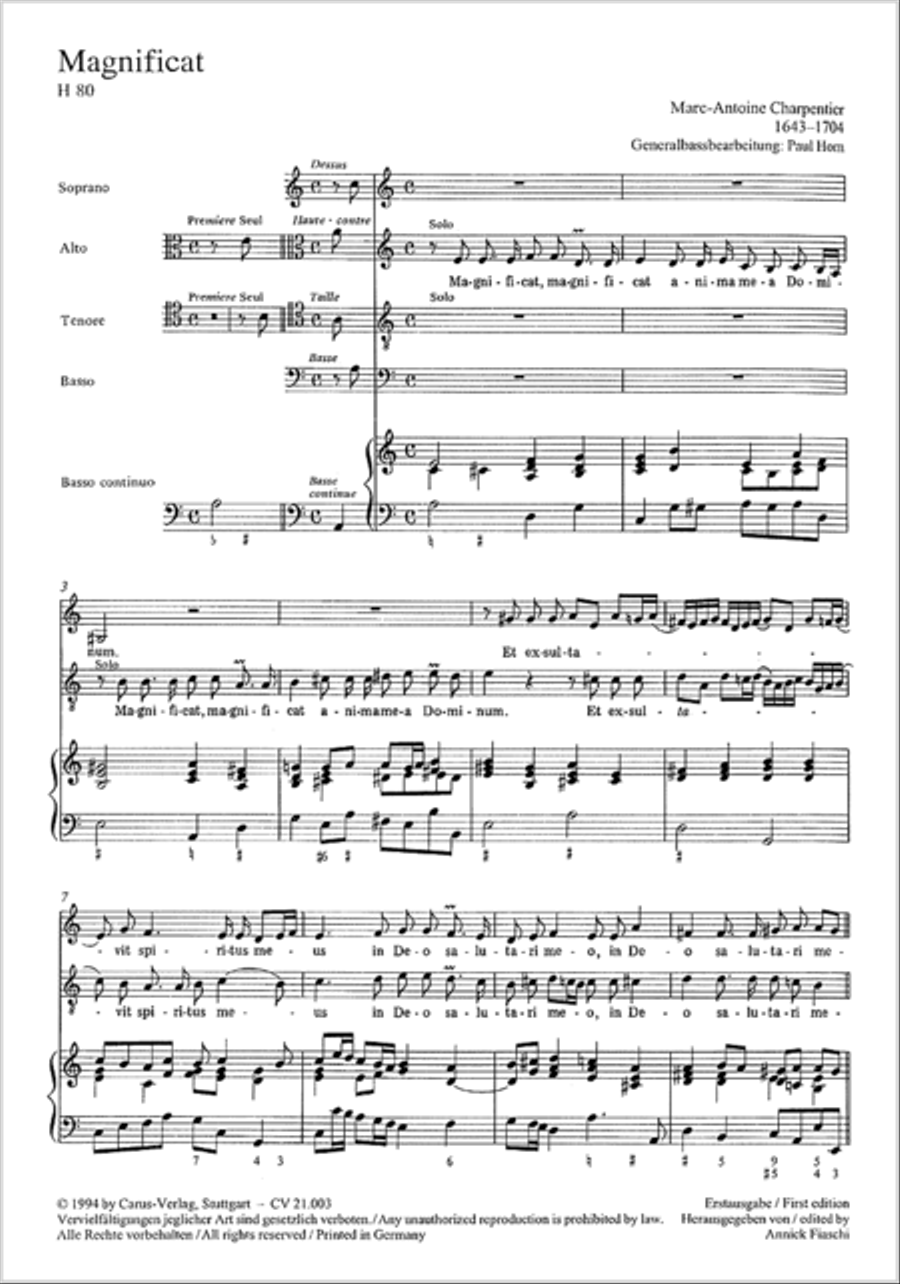 Magnificat 4-Part scores gallery preview page 2