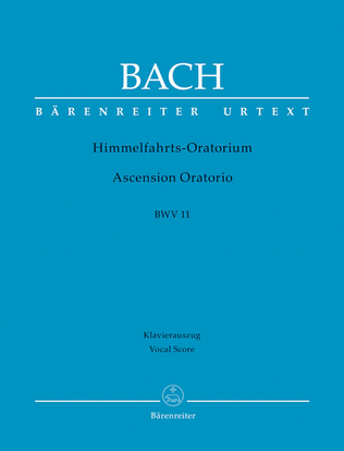 Book cover for Ascension Oratorio BWV 11