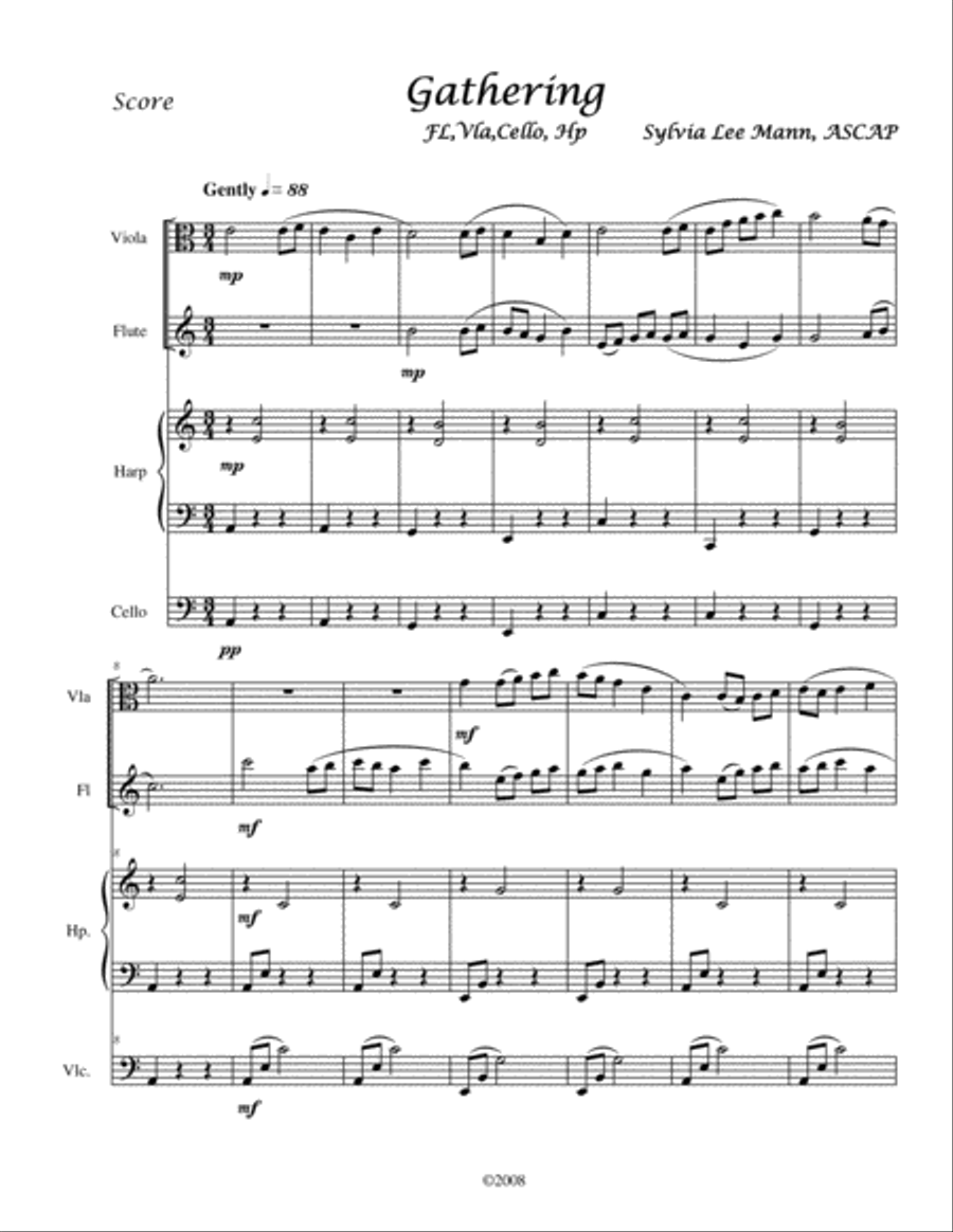 Suite of the Homeward Path Suite of the Homeward Path Large Ensemble scores gallery preview page 4