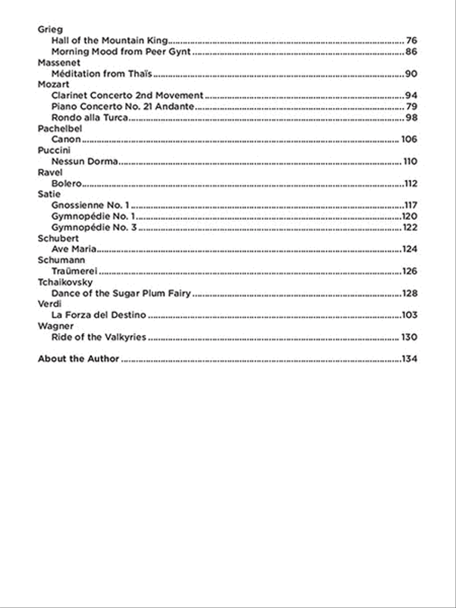 The Classical Guitar Compendium – Classical Masterpieces Arranged for Solo Guitar Acoustic Guitar scores gallery preview page 3