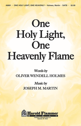 Book cover for One Holy Light, One Heavenly Flame