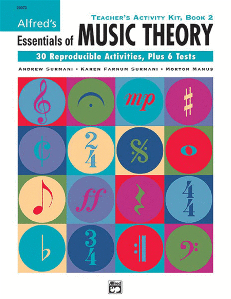 Alfred's Essentials of Music Theory, Book 2 Activity Books scores gallery preview page 1