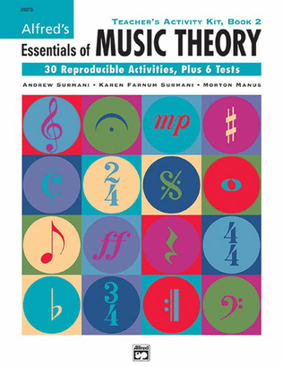 Book cover for Alfred's Essentials of Music Theory, Book 2