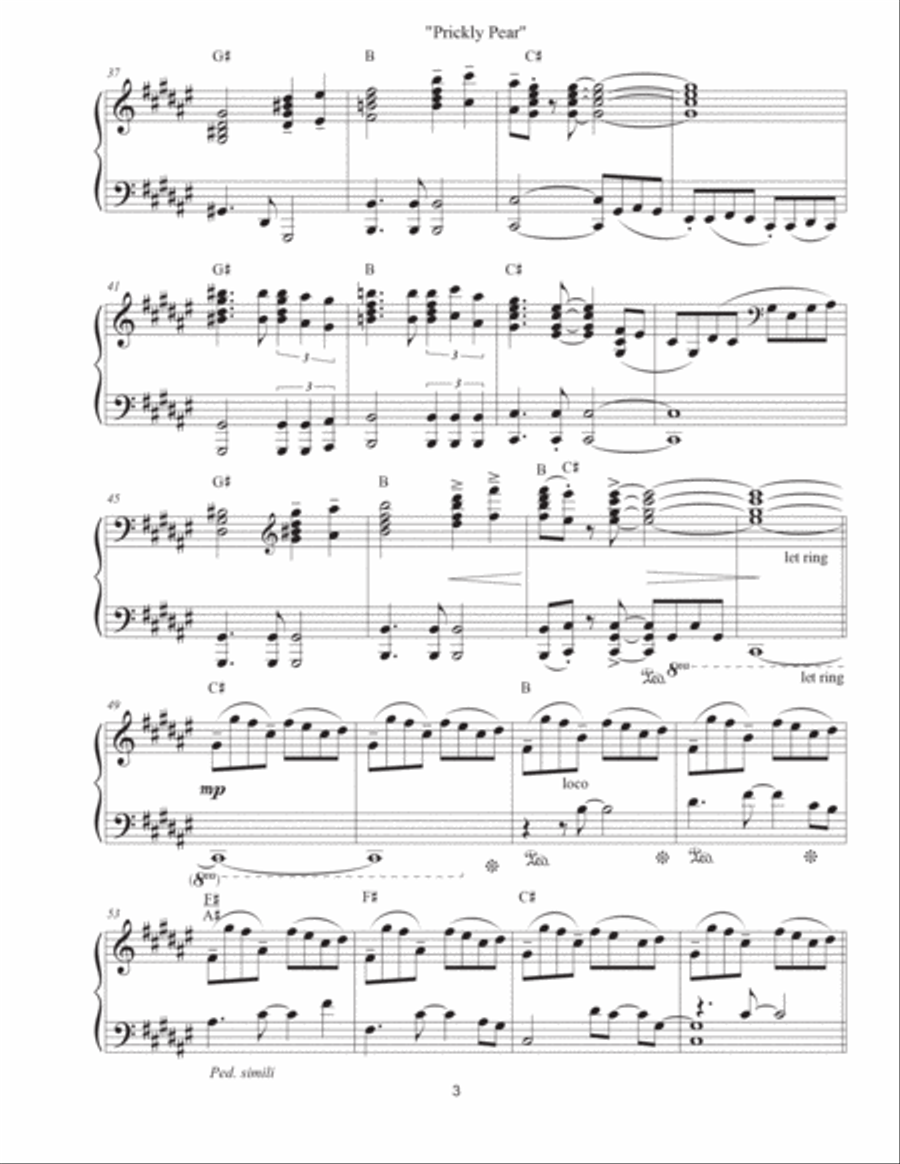 Prickly Pear - Etude #9 Prickly Pear - Etude #9 Piano Method scores gallery preview page 3