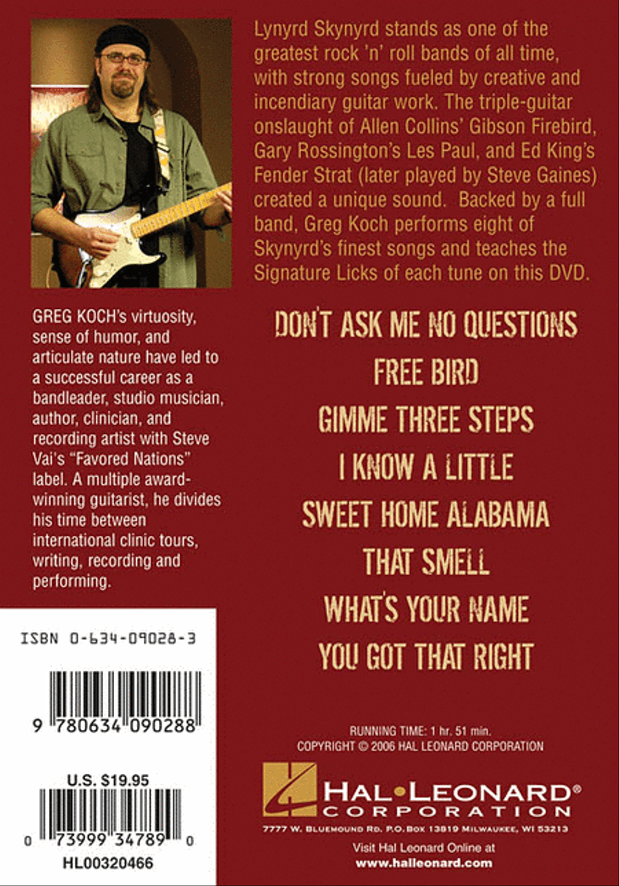 Lynyrd Skynyrd Guitar scores gallery preview page 2