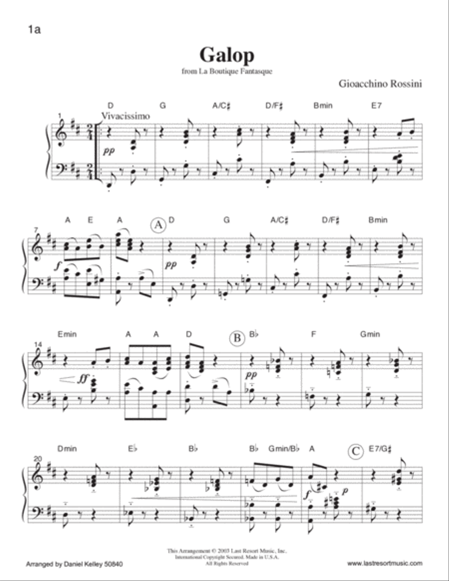 Music for Three, Volume 8 - Keyboard or Guitar 50840 Small Ensemble scores gallery preview page 6