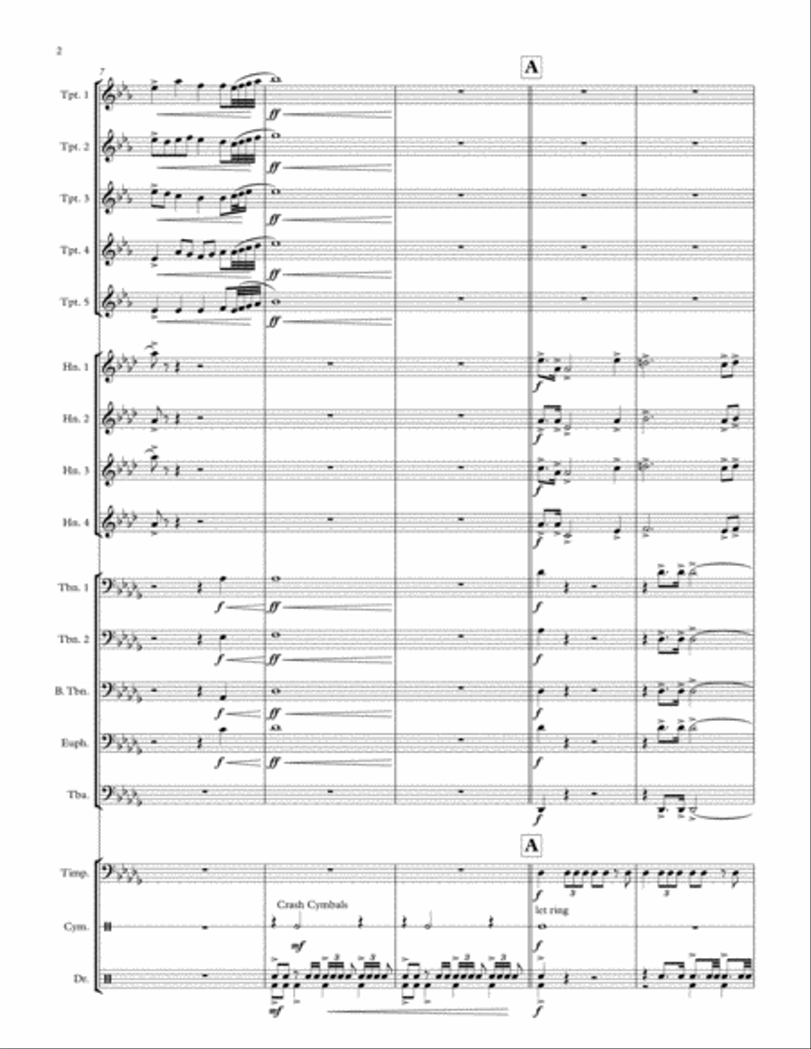 Forging An Icon Brass Ensemble scores gallery preview page 3