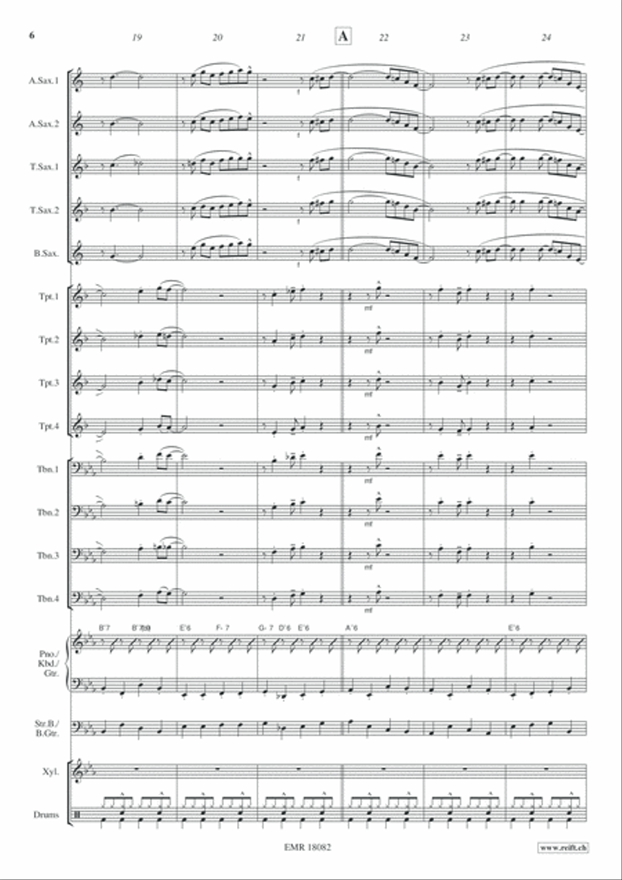 Banana Boogie Banana Boogie Big Band scores gallery preview page 7