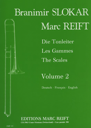 Book cover for Die Tonleitern / Les Gammes / The Scales Vol. 2