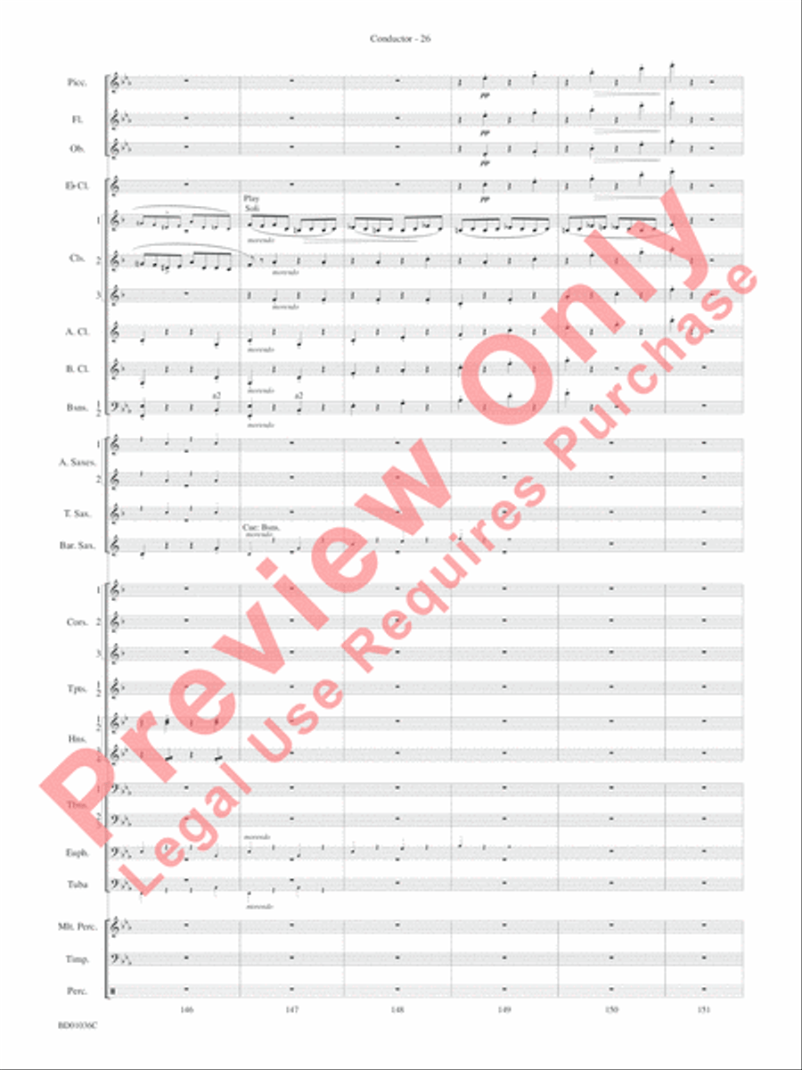 Fiddle-Faddle Concert Band scores gallery preview page 28