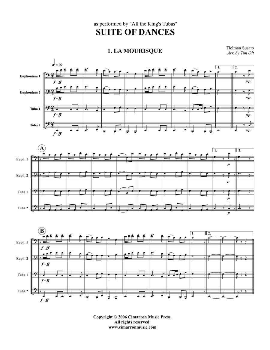 Suite of Dances