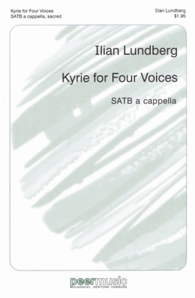 Book cover for Kyrie for Four Voices