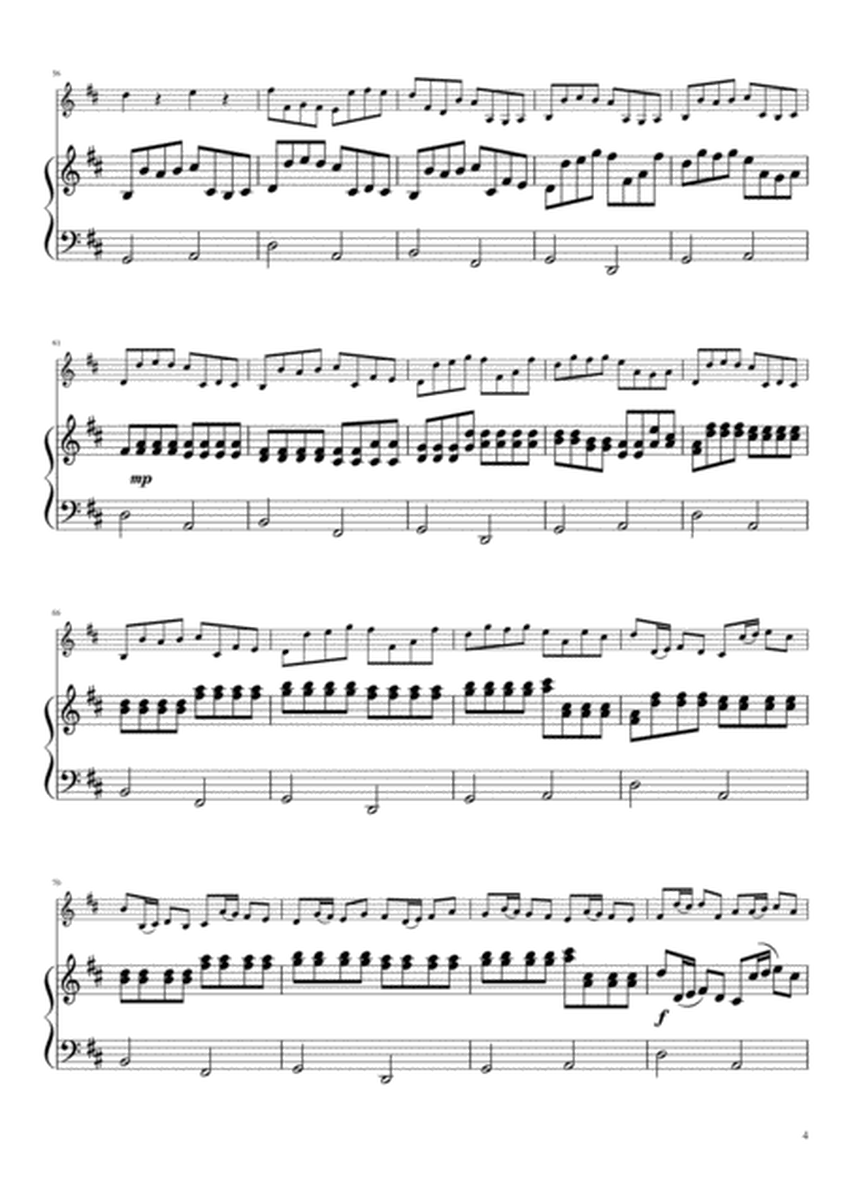 Pachelbel : Canon (for Violin and Piano) image number null