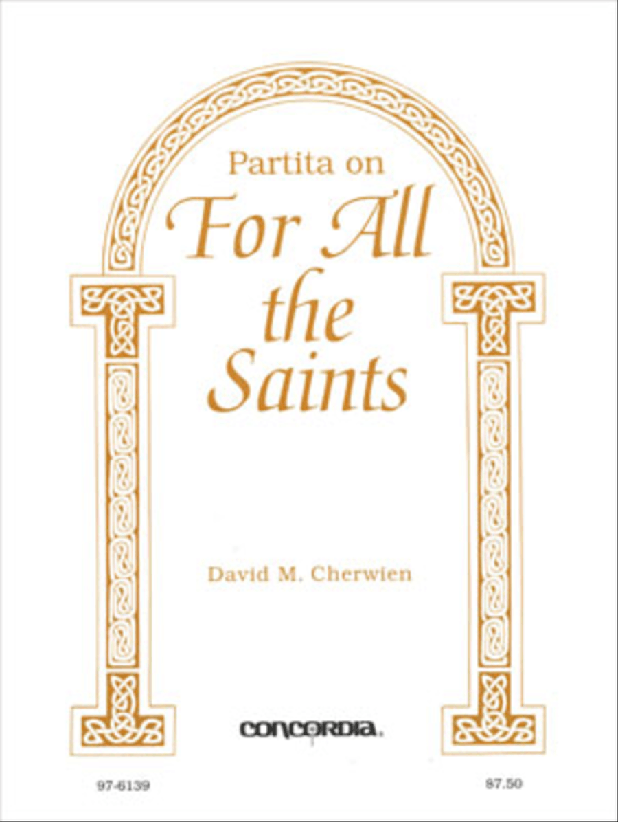 Partita on For All the Saints Organ scores gallery preview page 1