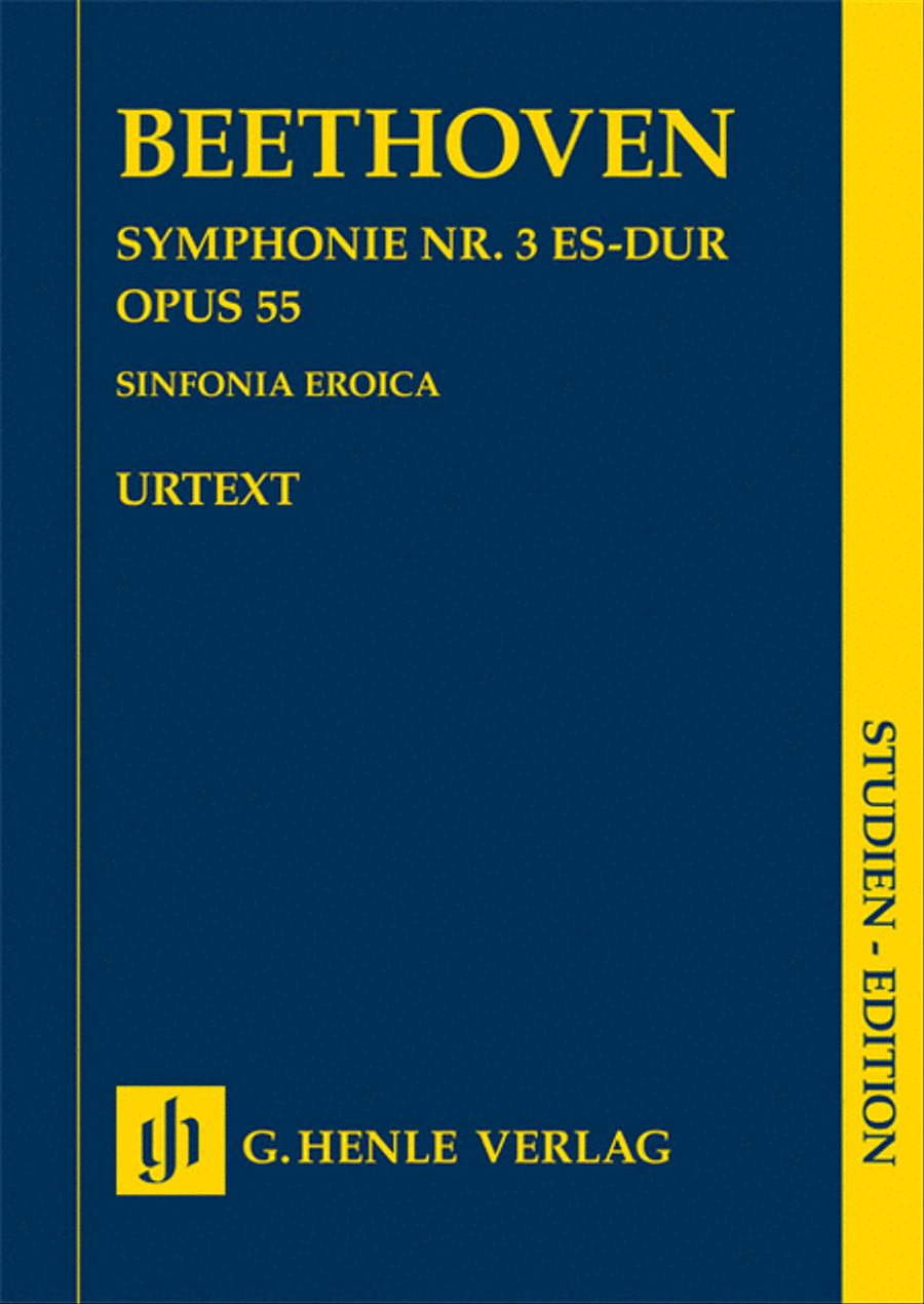 Symphony No. 3 in E-flat Major Op. 55 (Sinfonia Eroica) Orchestra scores gallery preview page 1