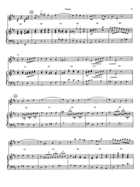 Highland/Etling Violin Quartet Series: Set 5: Piano Accompaniment