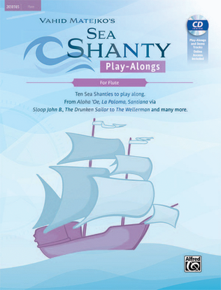Book cover for Sea Shanty Play-Alongs for Flute
