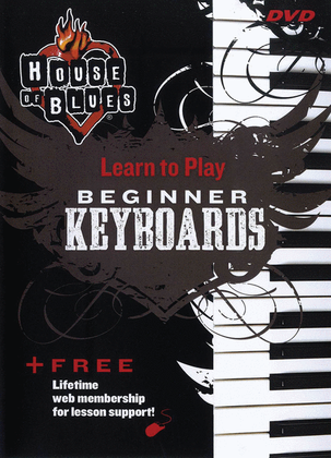 Book cover for House of Blues - Beginner Keyboards