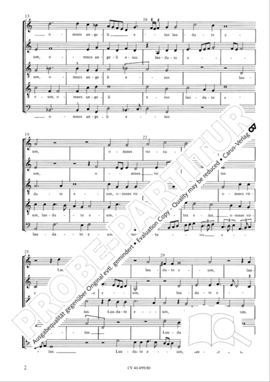 Psalm 148 and 150 Psalm 148 and 150 SATTB scores gallery preview page 3