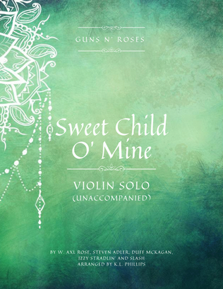 Book cover for Sweet Child O' Mine