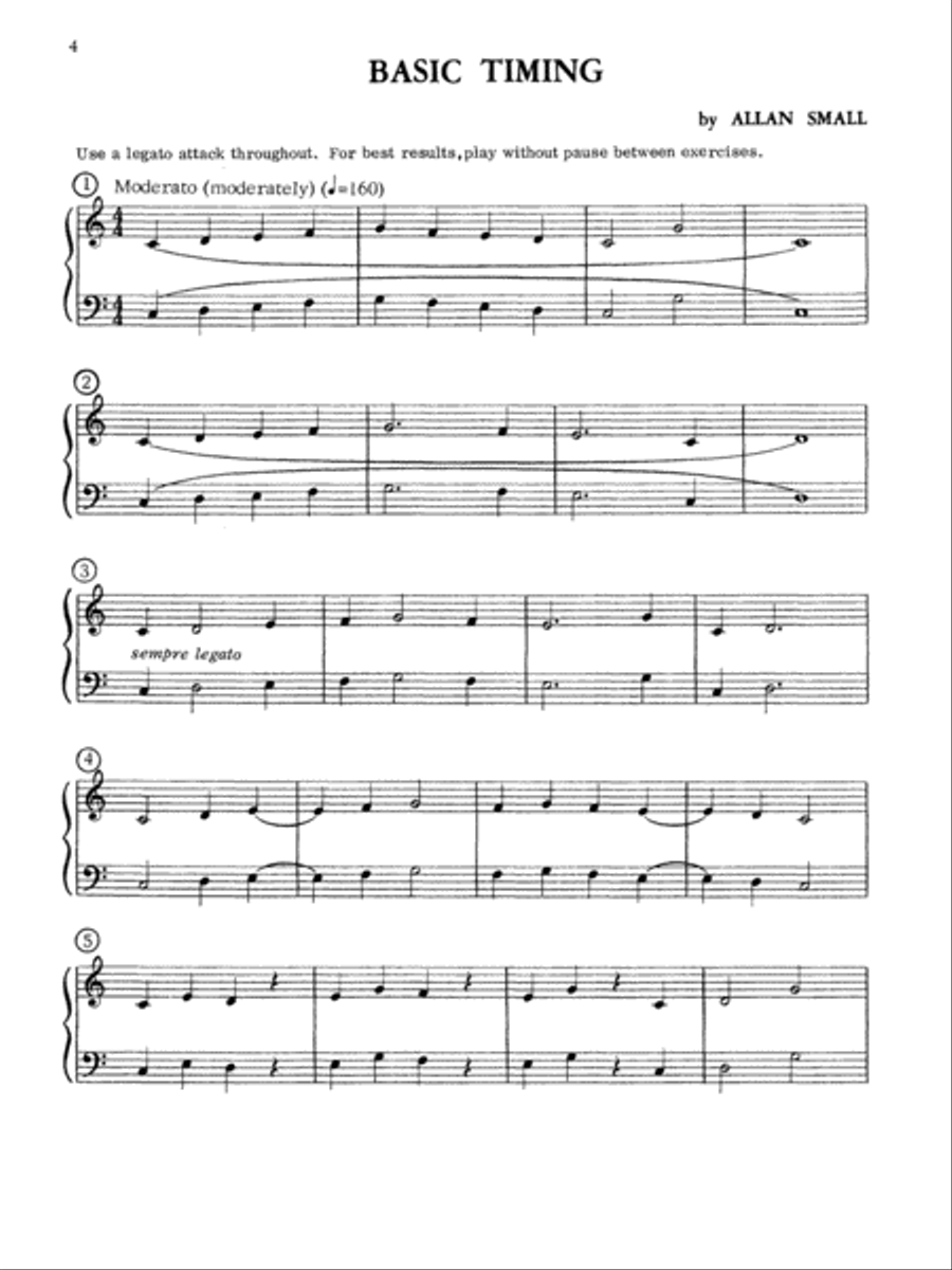 Basic Timing for the Pianist Piano Method scores gallery preview page 2