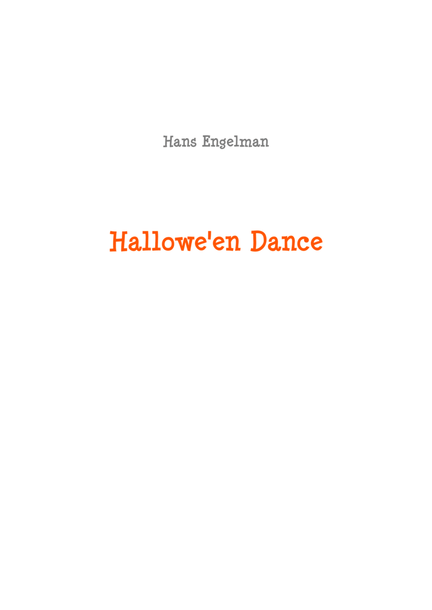 Hallowe'en Dance - Hans Engelmann image number null