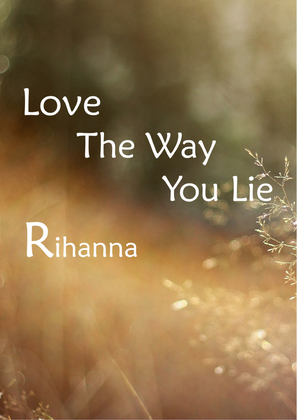 Love The Way You Lie, Pt. 2