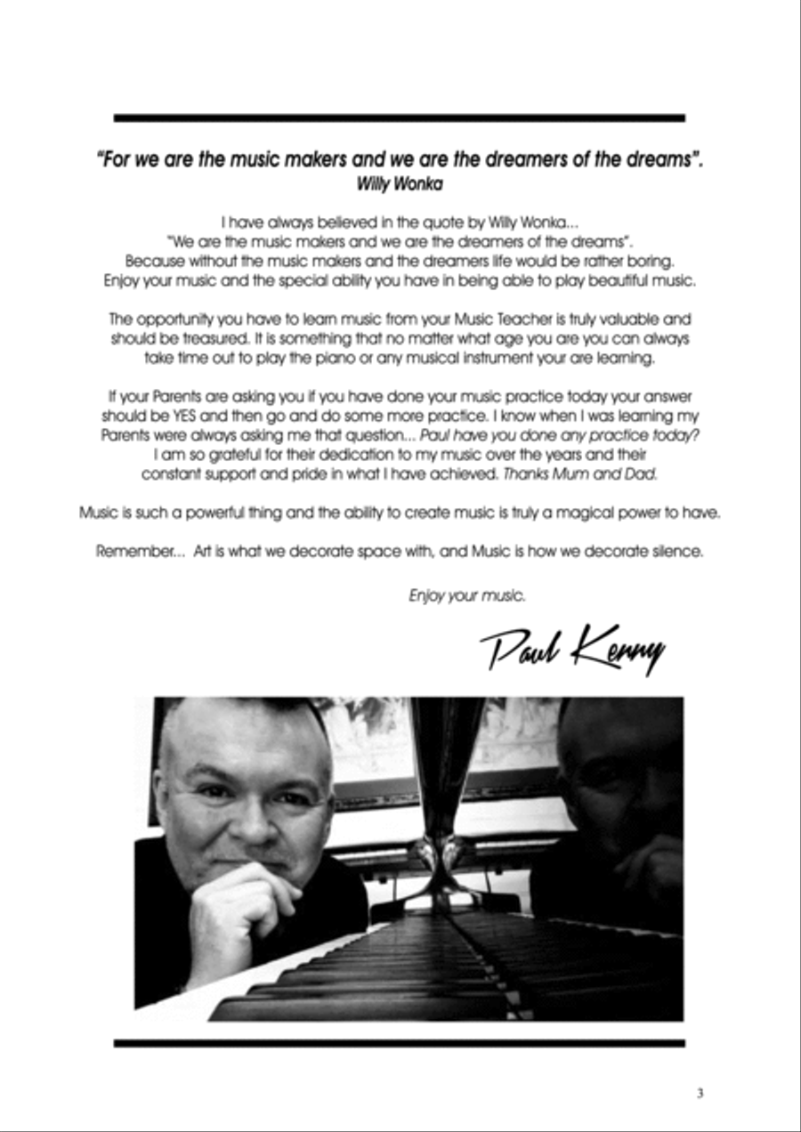 Piano Solos Nocturnes by Paul Kenny Piano Solo scores gallery preview page 4