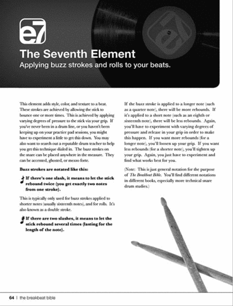 The Breakbeat Bible Drums scores gallery preview page 3