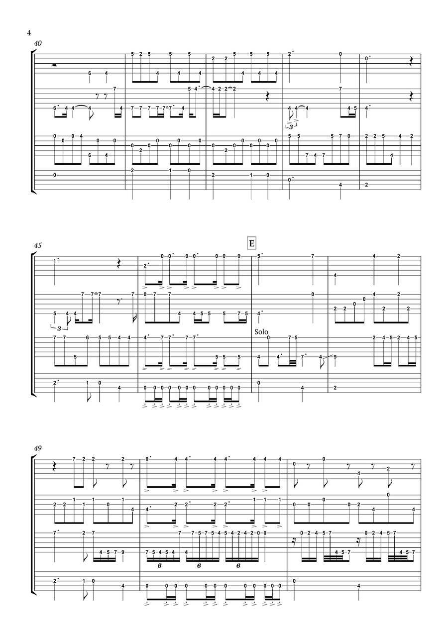 Bohemian Rhapsody Banjo scores gallery preview page 5