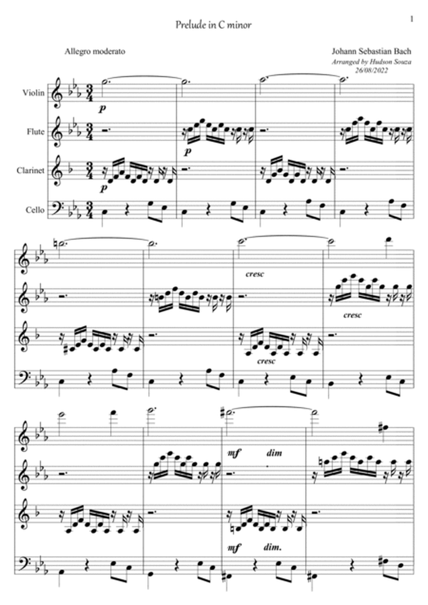 Prelude in C minor - Johann Sebastian Bach