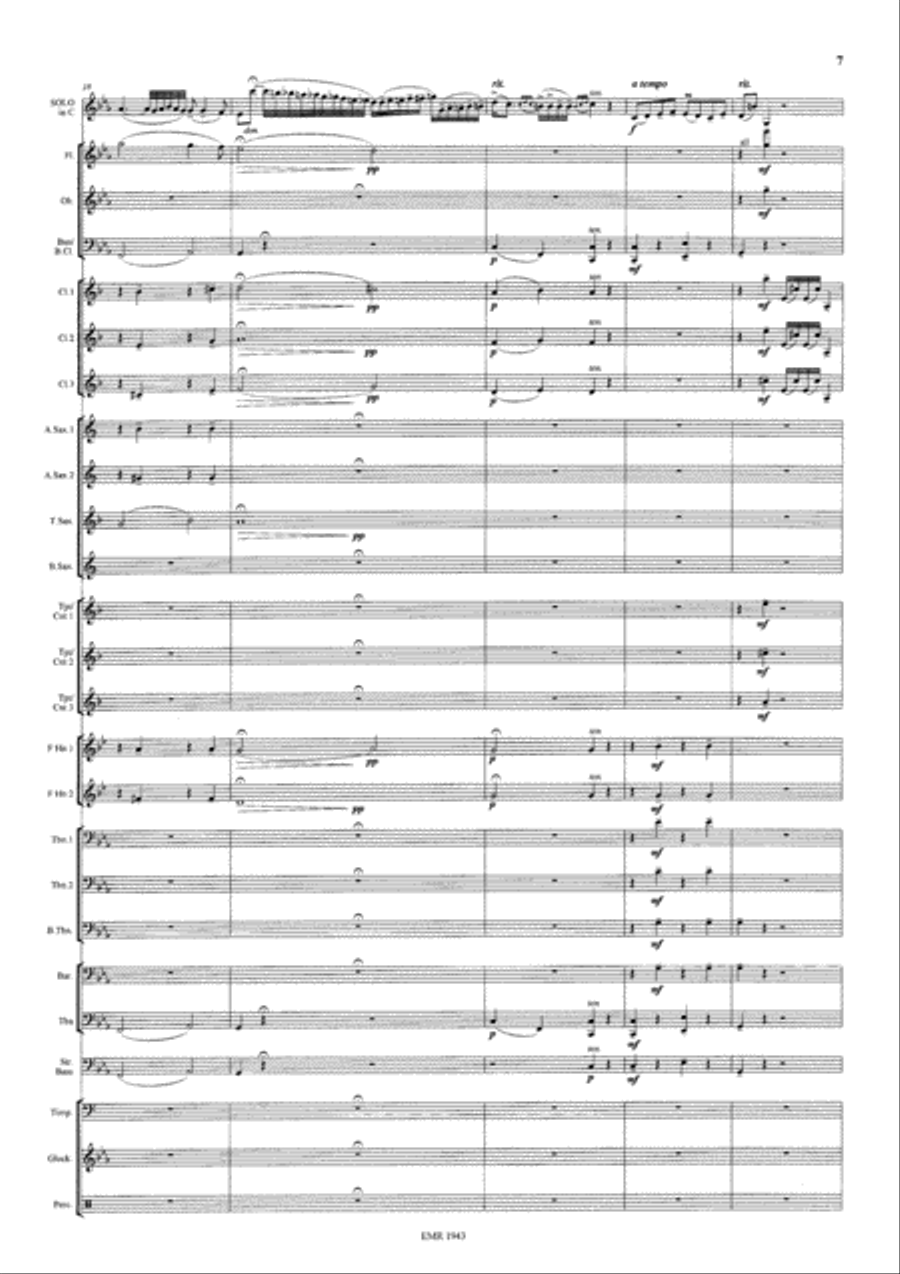 Zigeunerweisen Zigeunerweisen Concert Band scores gallery preview page 8