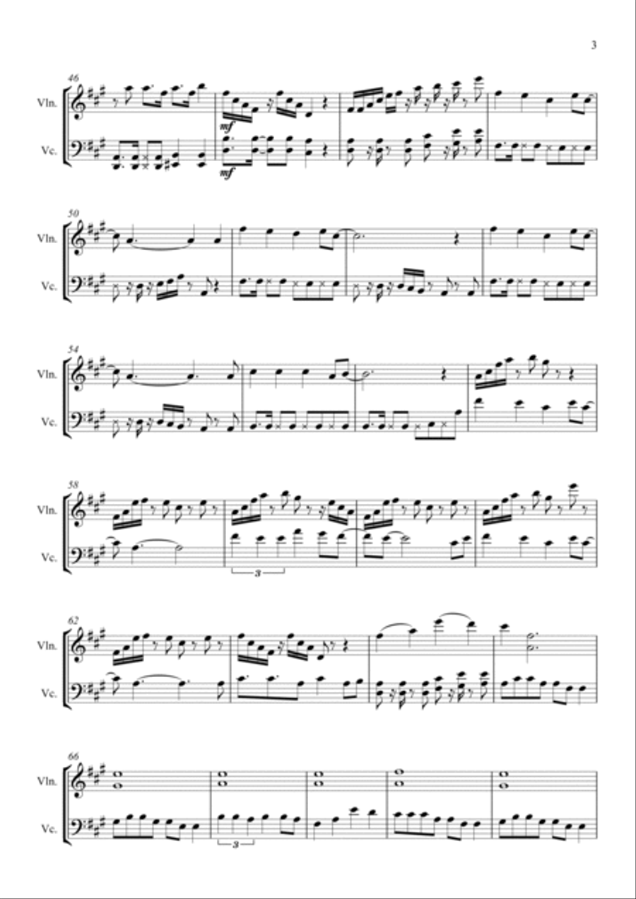 Rather Be Rather Be Score and Parts scores gallery preview page 4