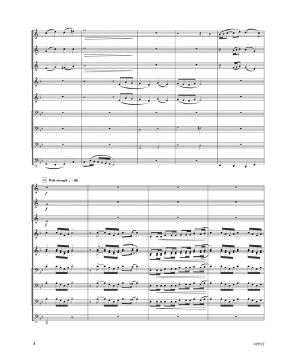 O God Our Help O God Our Help Set of Parts scores gallery preview page 4