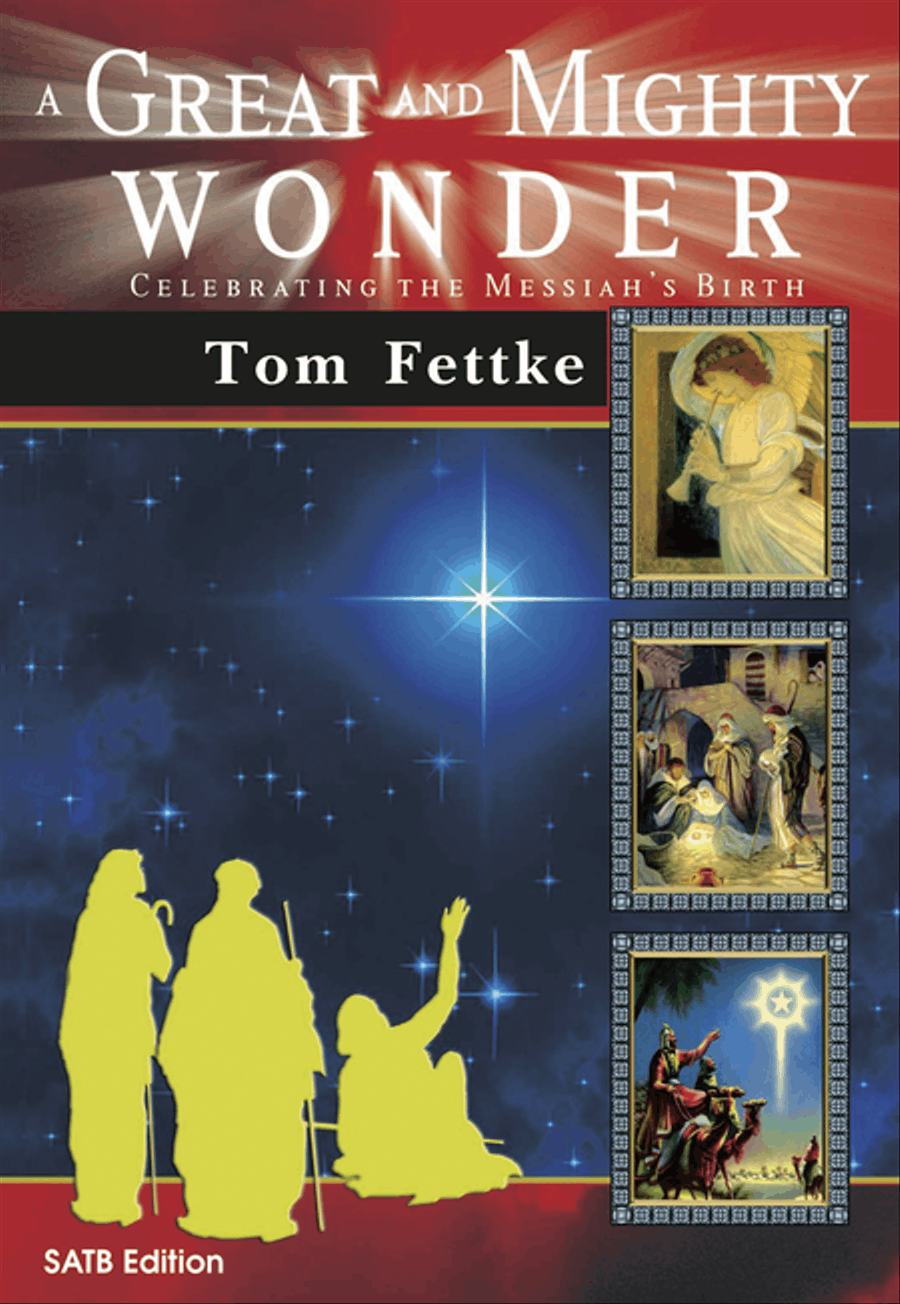 A Great and Mighty Wonder 4-Part scores gallery preview page 1