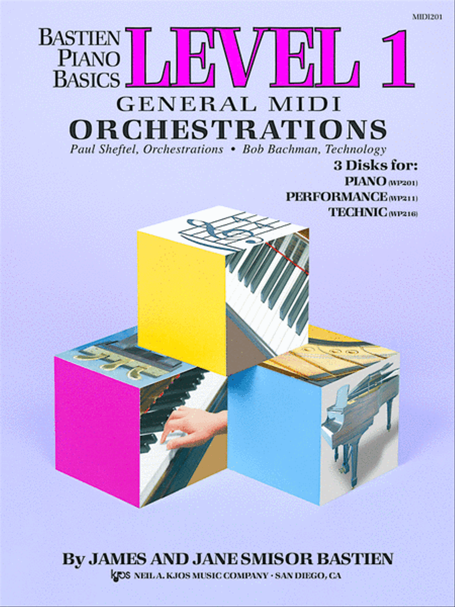 General Midi Orch, Level 1 Piano Method scores gallery preview page 1