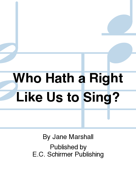Who Hath a Right Like Us to Sing? image number null