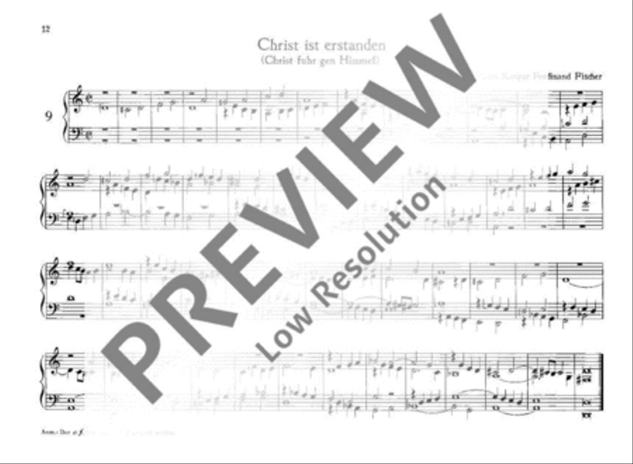 Orgelspiel im Kirchenjahr Harmonium scores gallery preview page 15