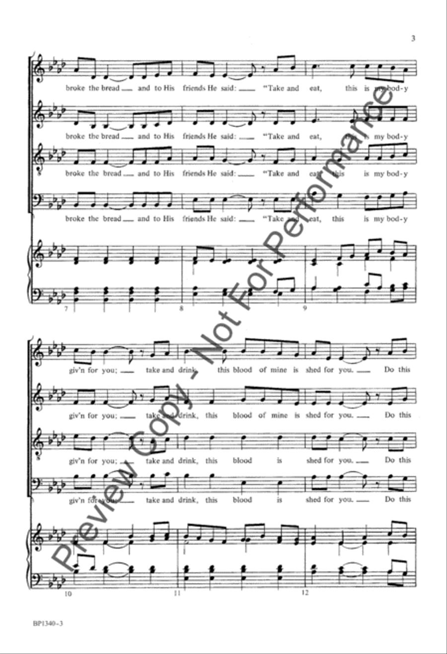 Remember Me 4-Part scores gallery preview page 4