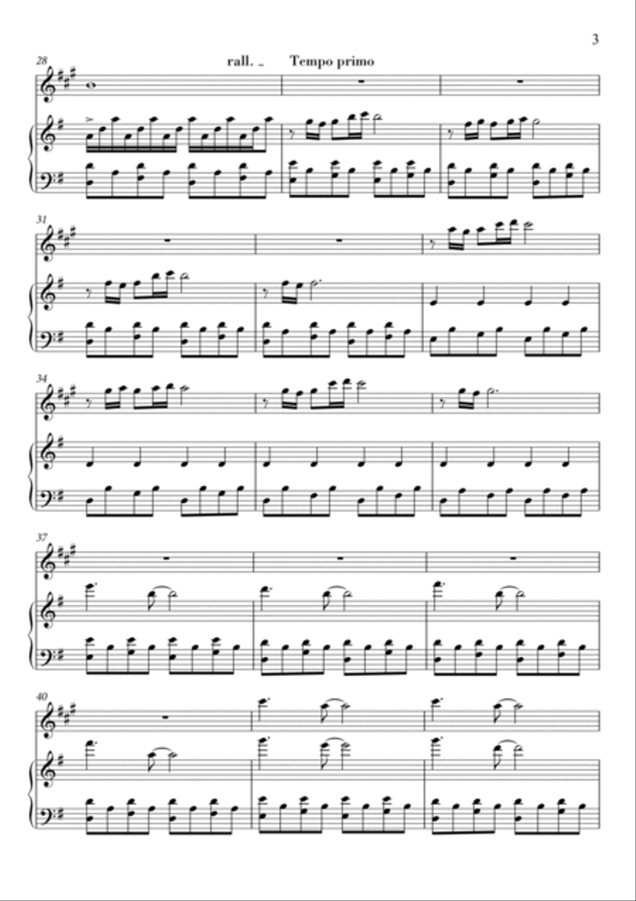 Comptine D'un Autre Été: L'après-midi Clarinet Solo scores gallery preview page 3