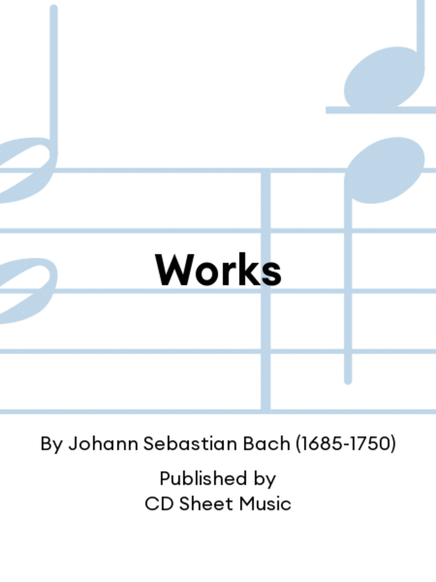 Works 4-Part scores gallery preview page 1